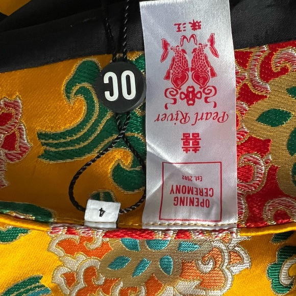 Silk Jacquard Mini Skirt NWT - Picture 3 of 3